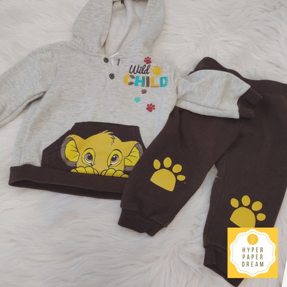 Disney Other - 🔴5x$25 - Baby Disney The Lion King Outfit K18